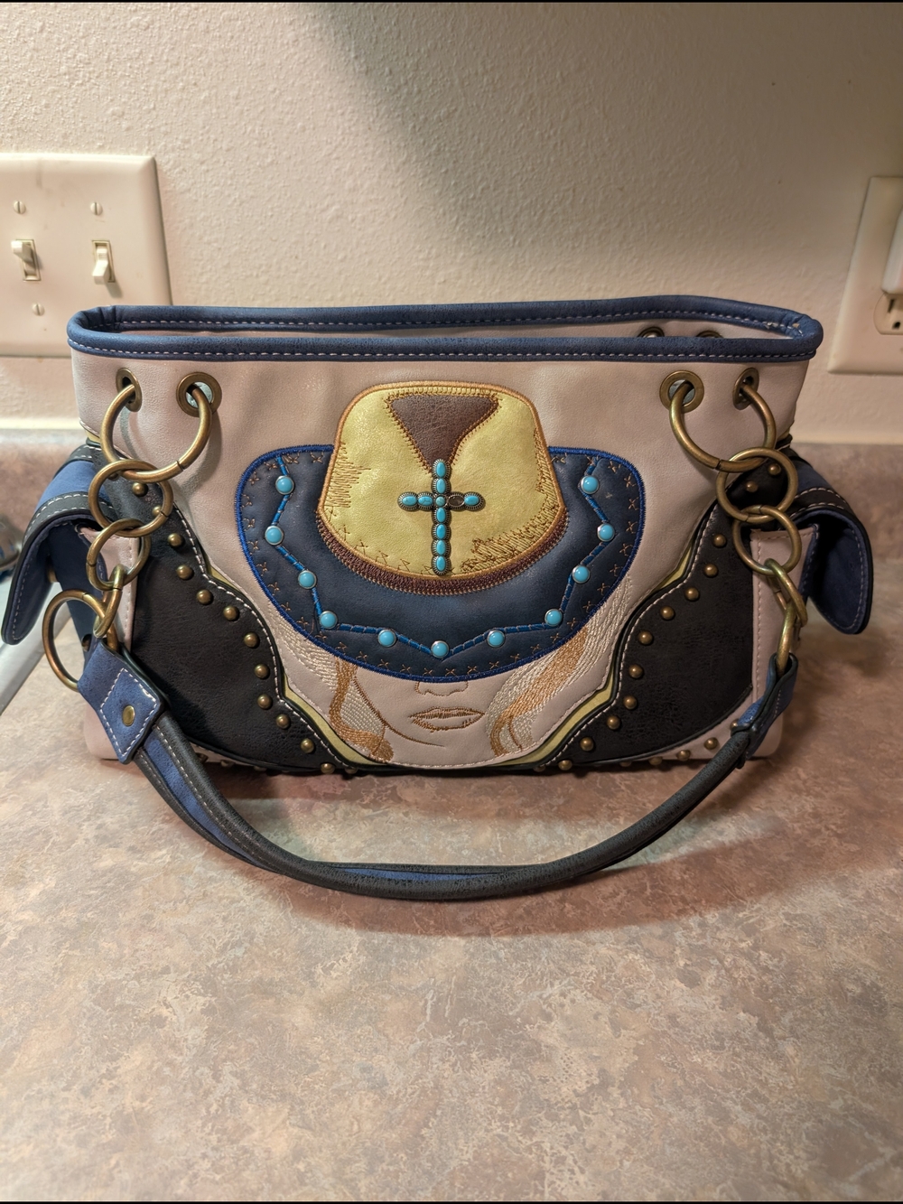 Cowgirl Trendy Western Handbag Purse Y2K Concealed Carry